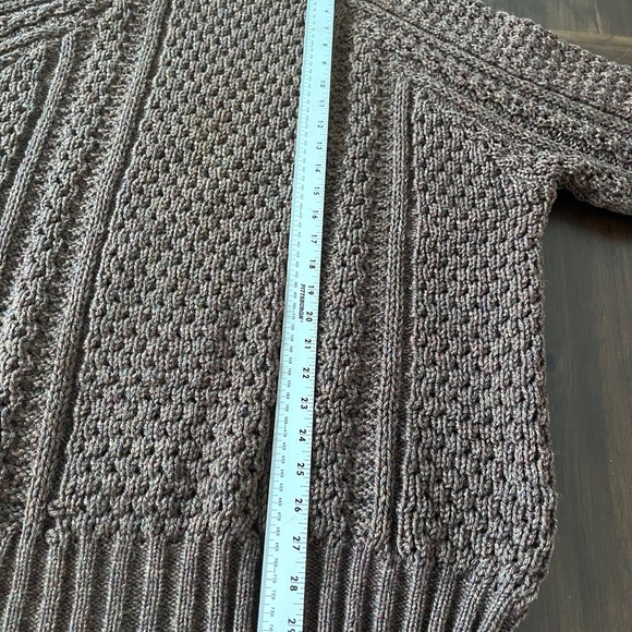 Chunky Knit Crewneck Sweater - Brown - Picture 8 of 13